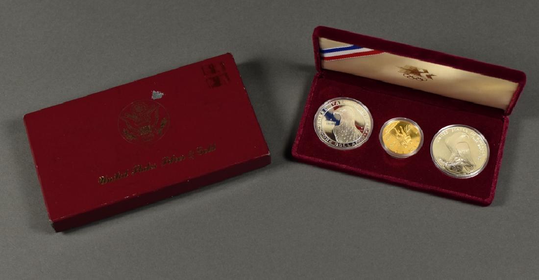1983-84 Olympic 3-Piece Coin Set- Proof (1 of 3)