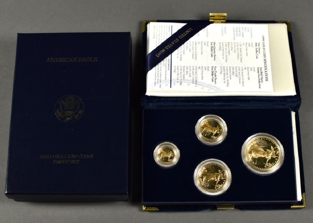1999 American Eagle 4-Coin Goldset- Proof (1 of 3)