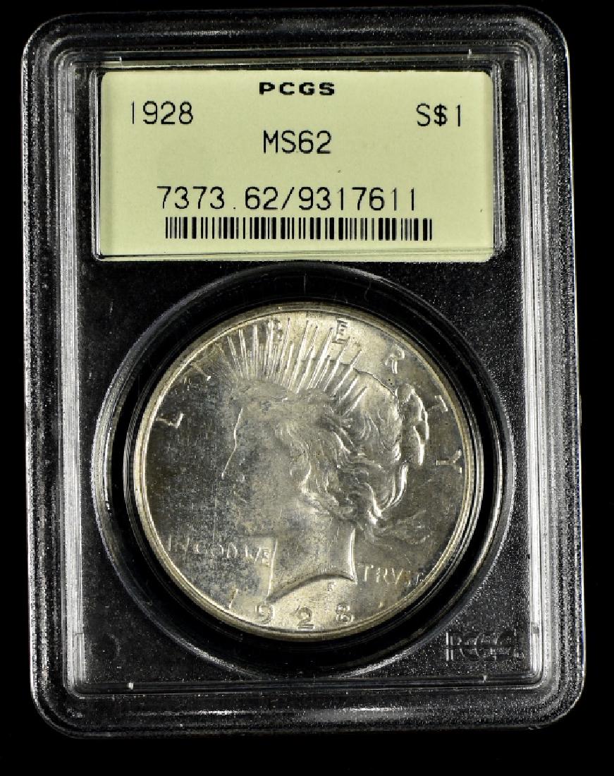 1928 Peace Dollar (1 of 2)