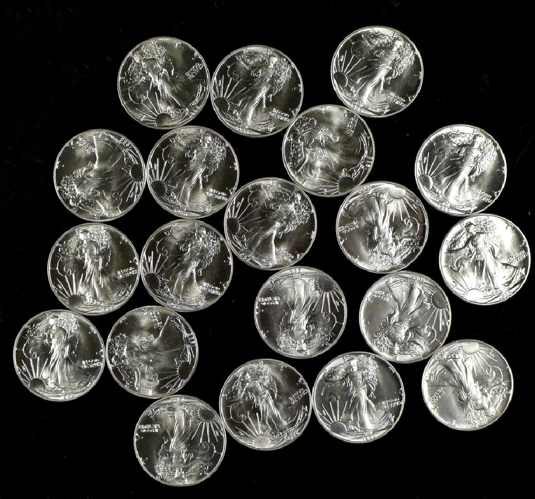 Roll of 1988 Silver Eagles- Uncirculated (1 of 4)
