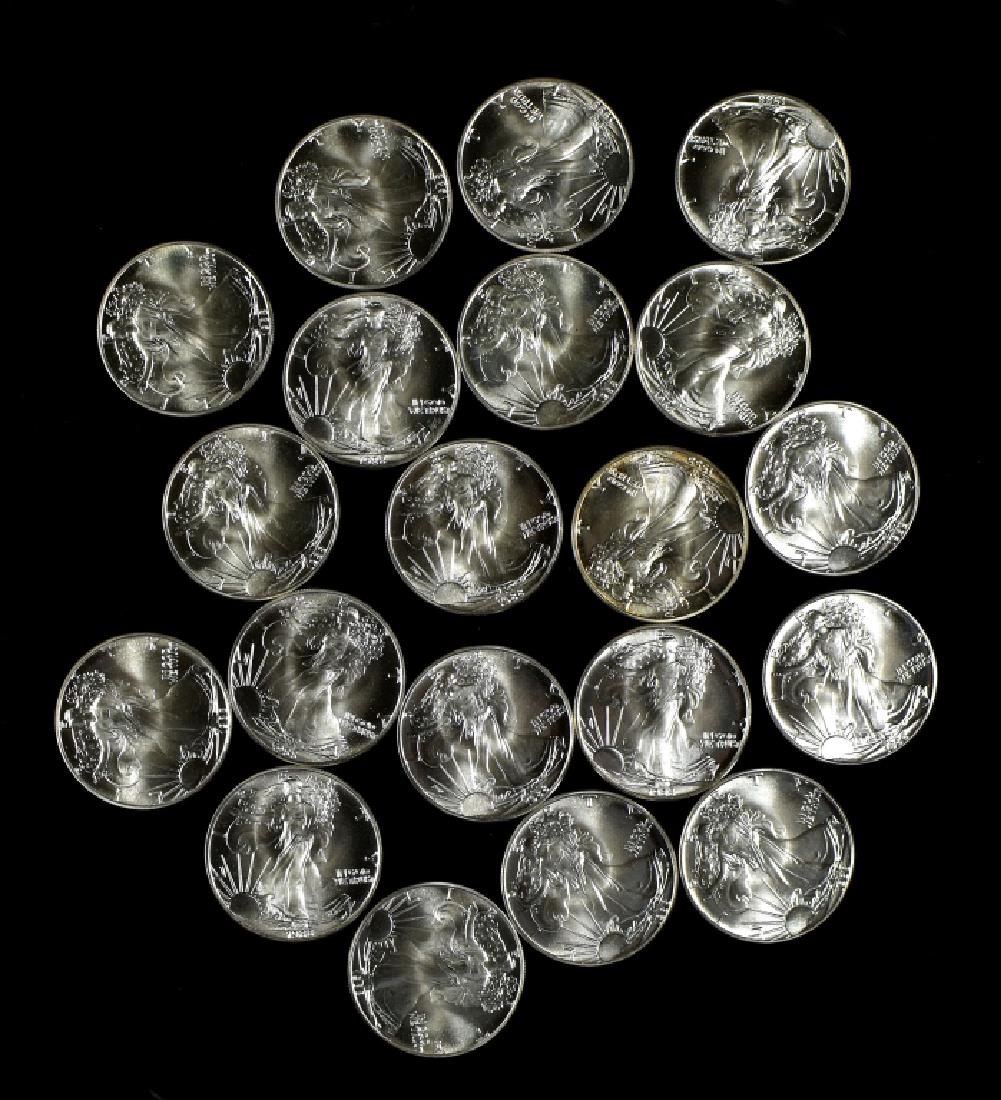 Roll of 1988 Silver Eagles- Uncirculated (1 of 4)