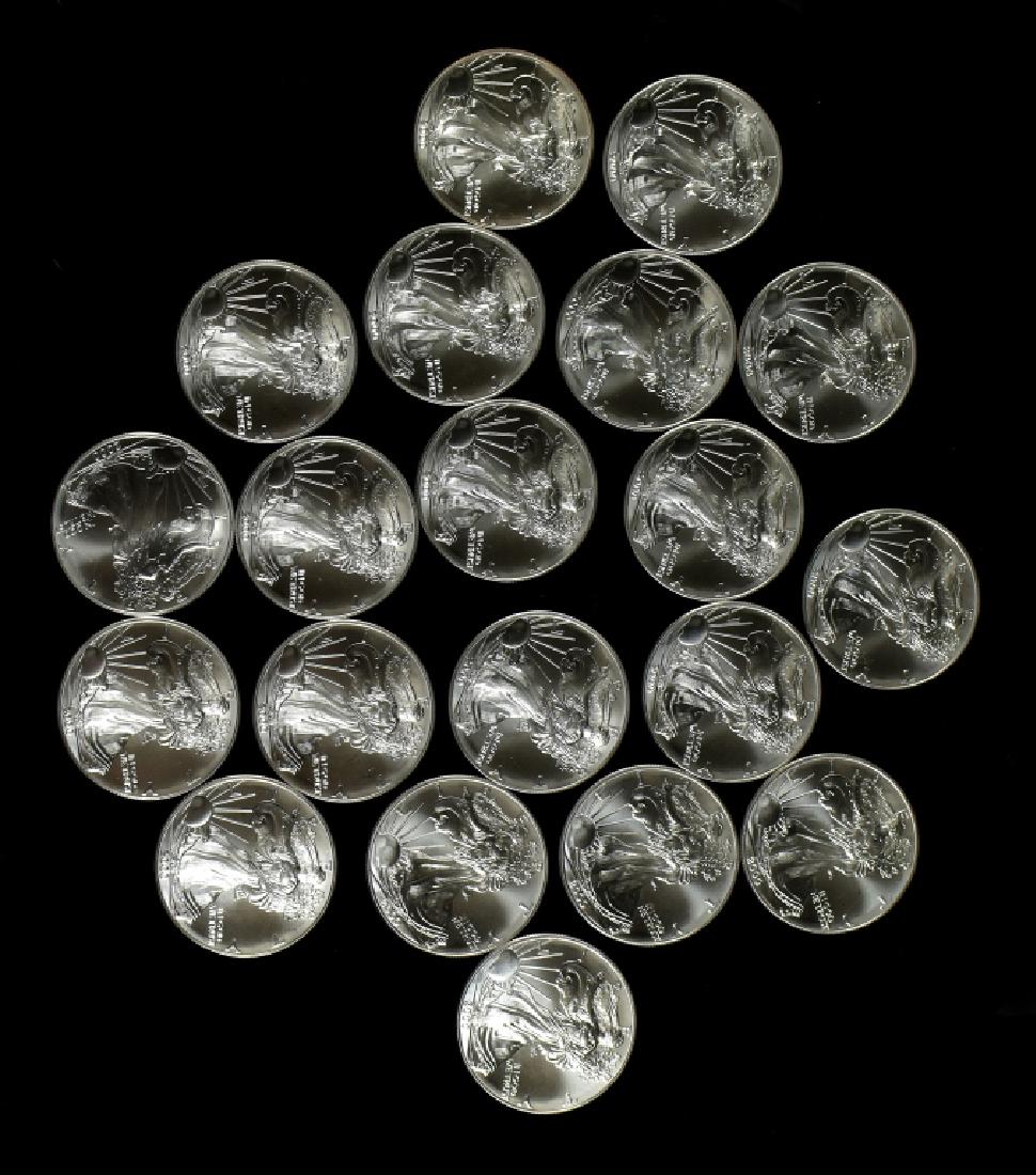 Roll of 2000 Silver Eagles- Uncirculated (1 of 4)