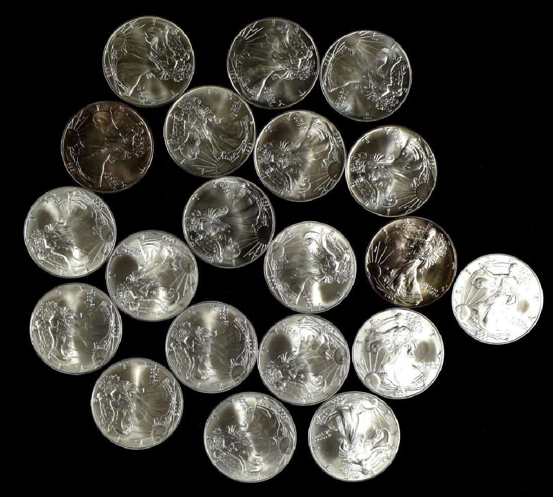 Roll of Silver Eagles w/ Various Dates (1 of 4)