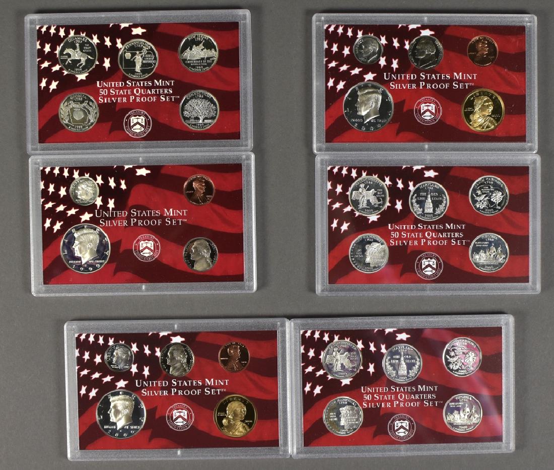 Three Silver Proof Sets (1 of 4)