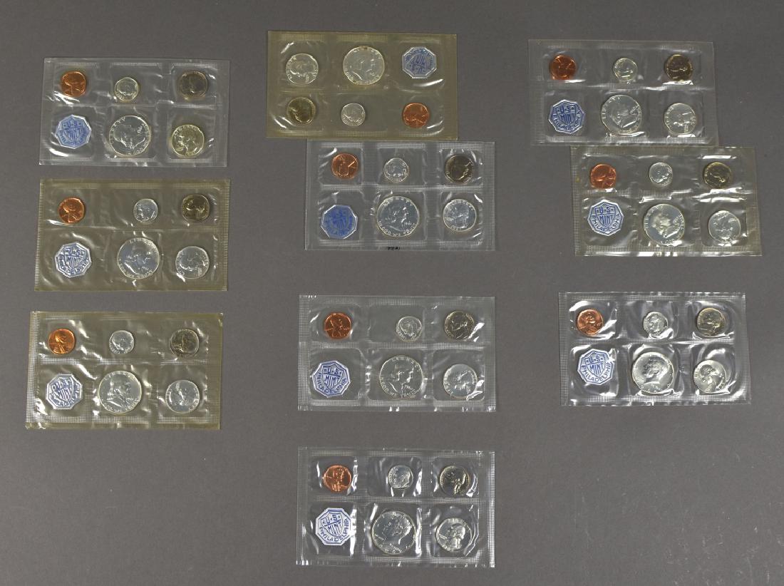 9 Silver Proof Sets (1 of 4)