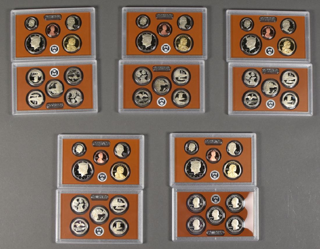 5 Clad Proof Sets (1 of 4)