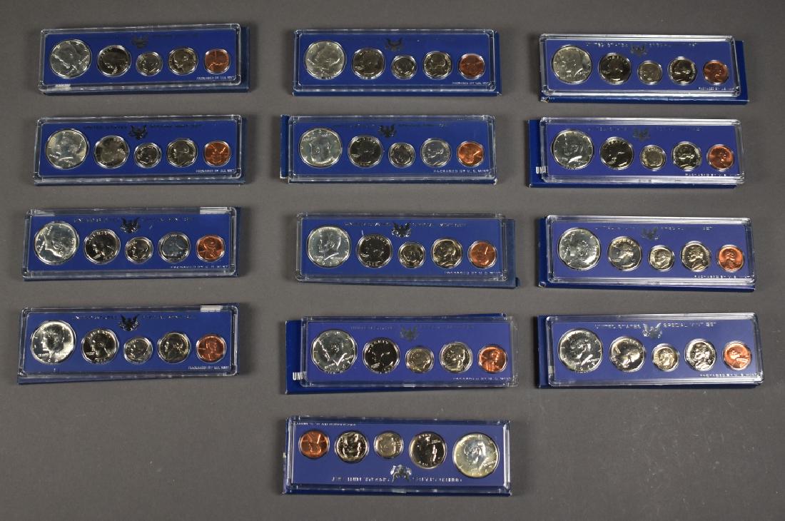 Seven 1966 Special Mint Sets (1 of 5)
