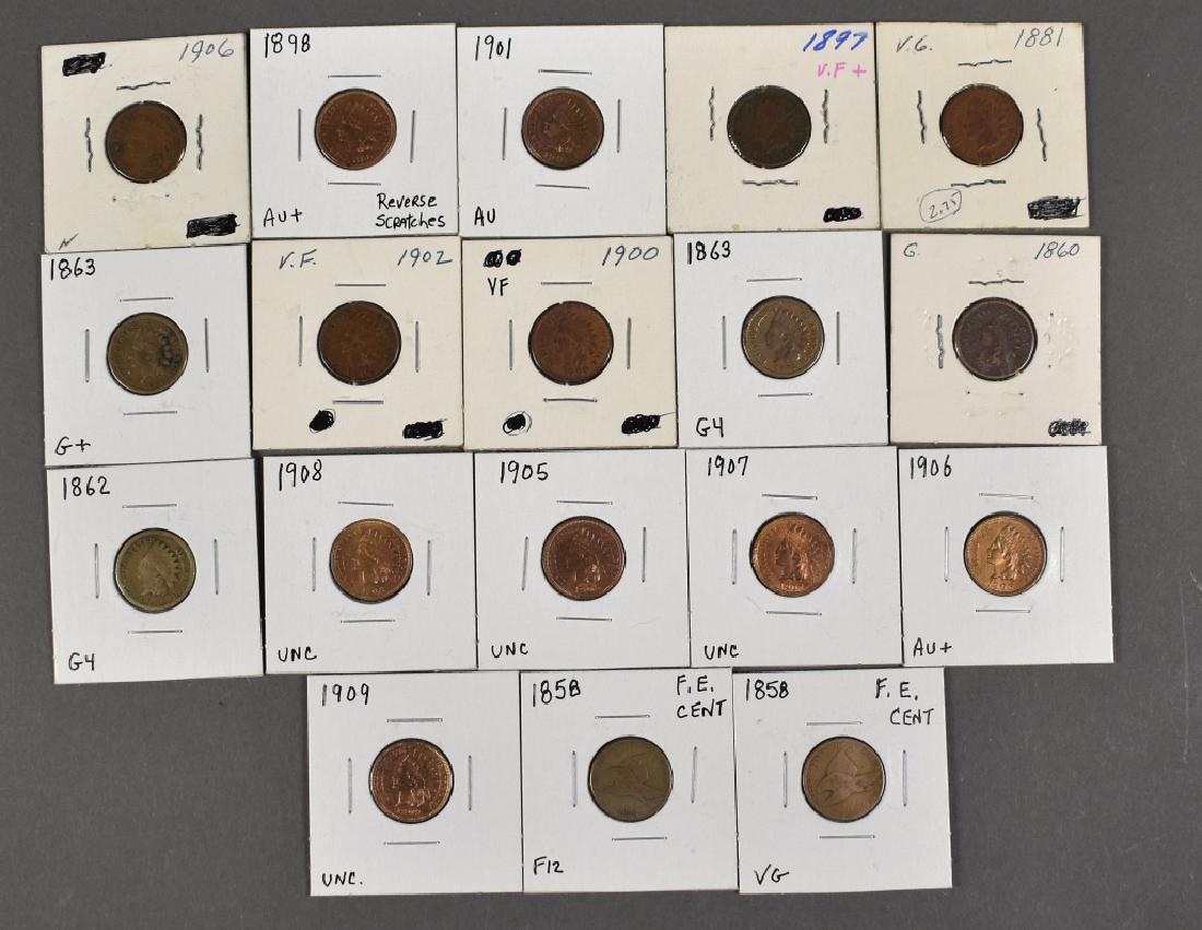 Group of Small Cents (1 of 3)