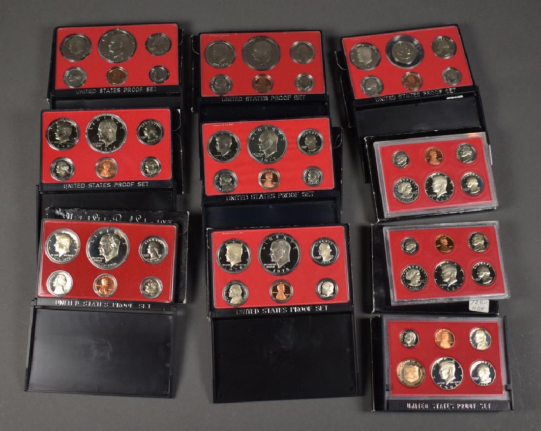 Ten Proof Sets in Mint Packaging (1 of 4)