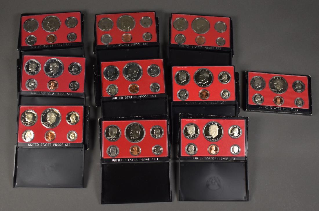 Group of Ten Proof Sets (1 of 4)