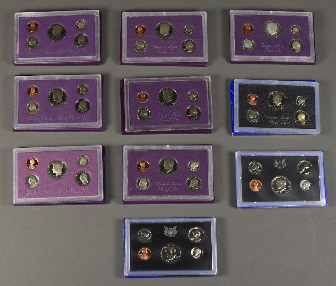 Group of 10 Proof Sets (1 of 4)