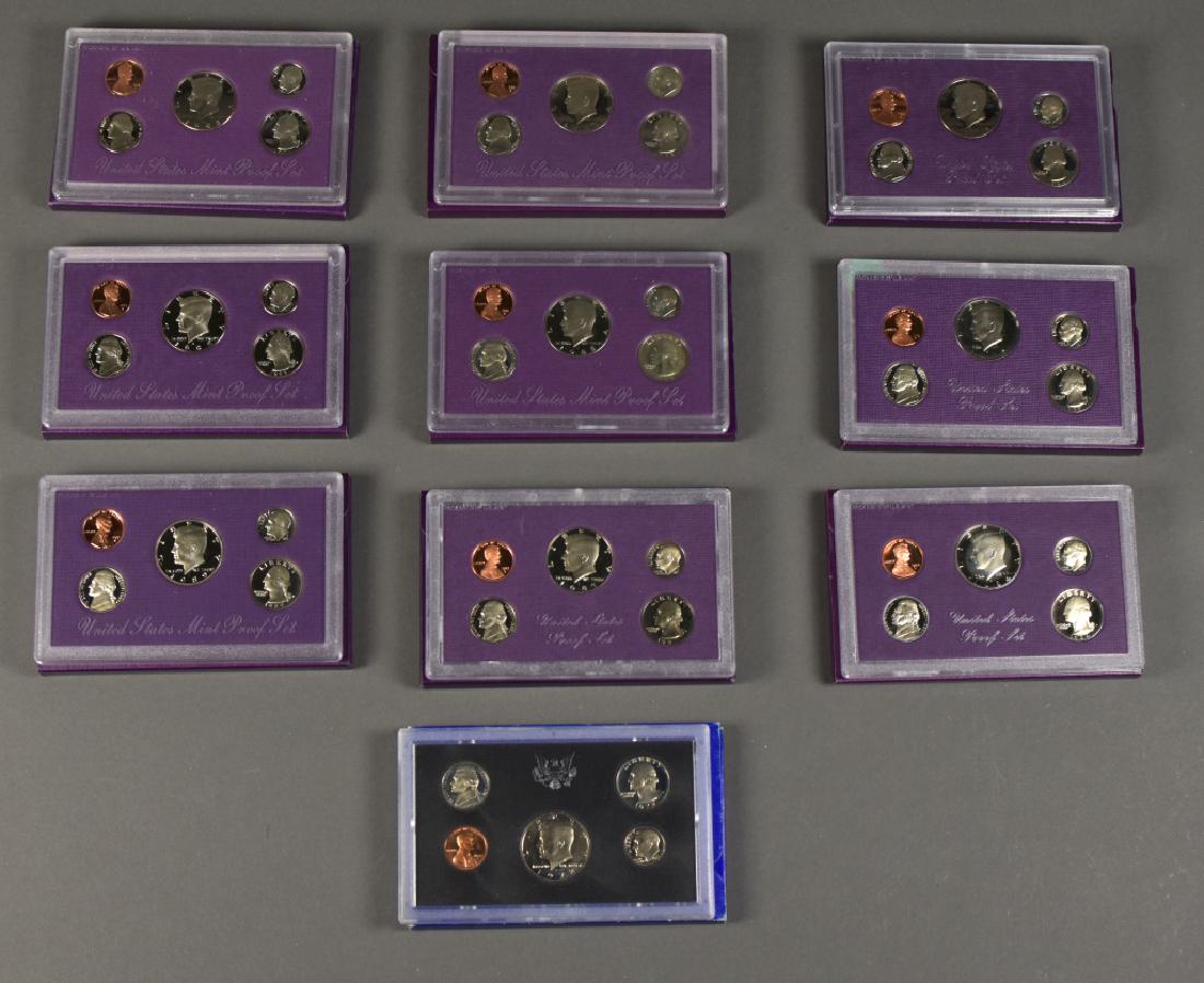 Group of 10 Proof Sets (1 of 4)