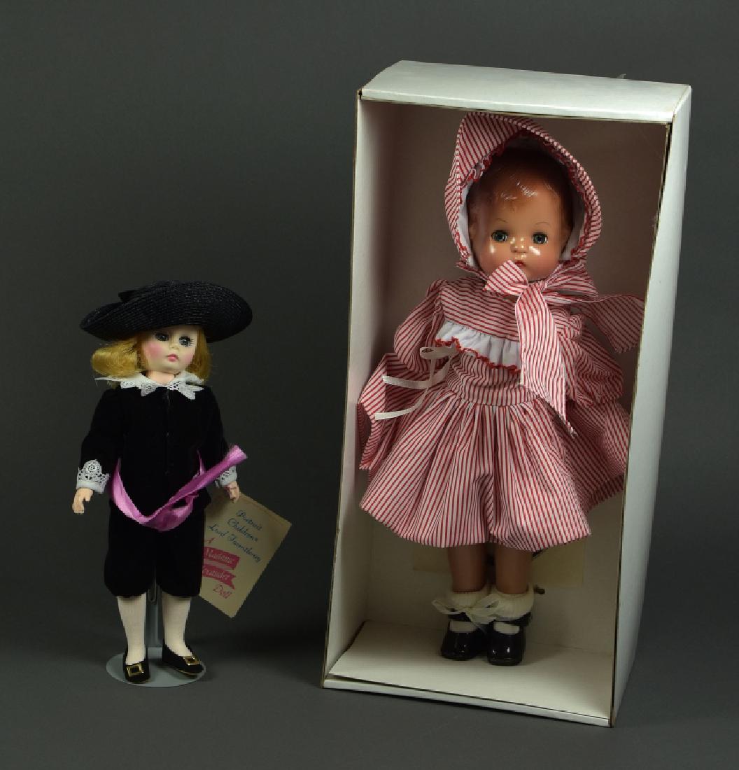 Two Collector's Dolls: 1- Effanbee Patsy Joan remake. 2- Alexander 12" Lord Fauntleroy. Both still in box.