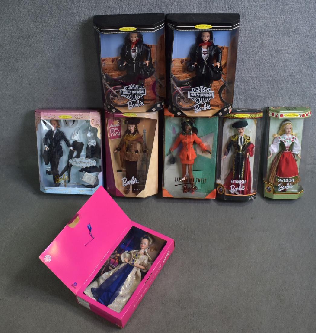 Eight Barbies: Including Harley #2 and #3. Pinstripe Power and Secrets of the 3 Teardrops.