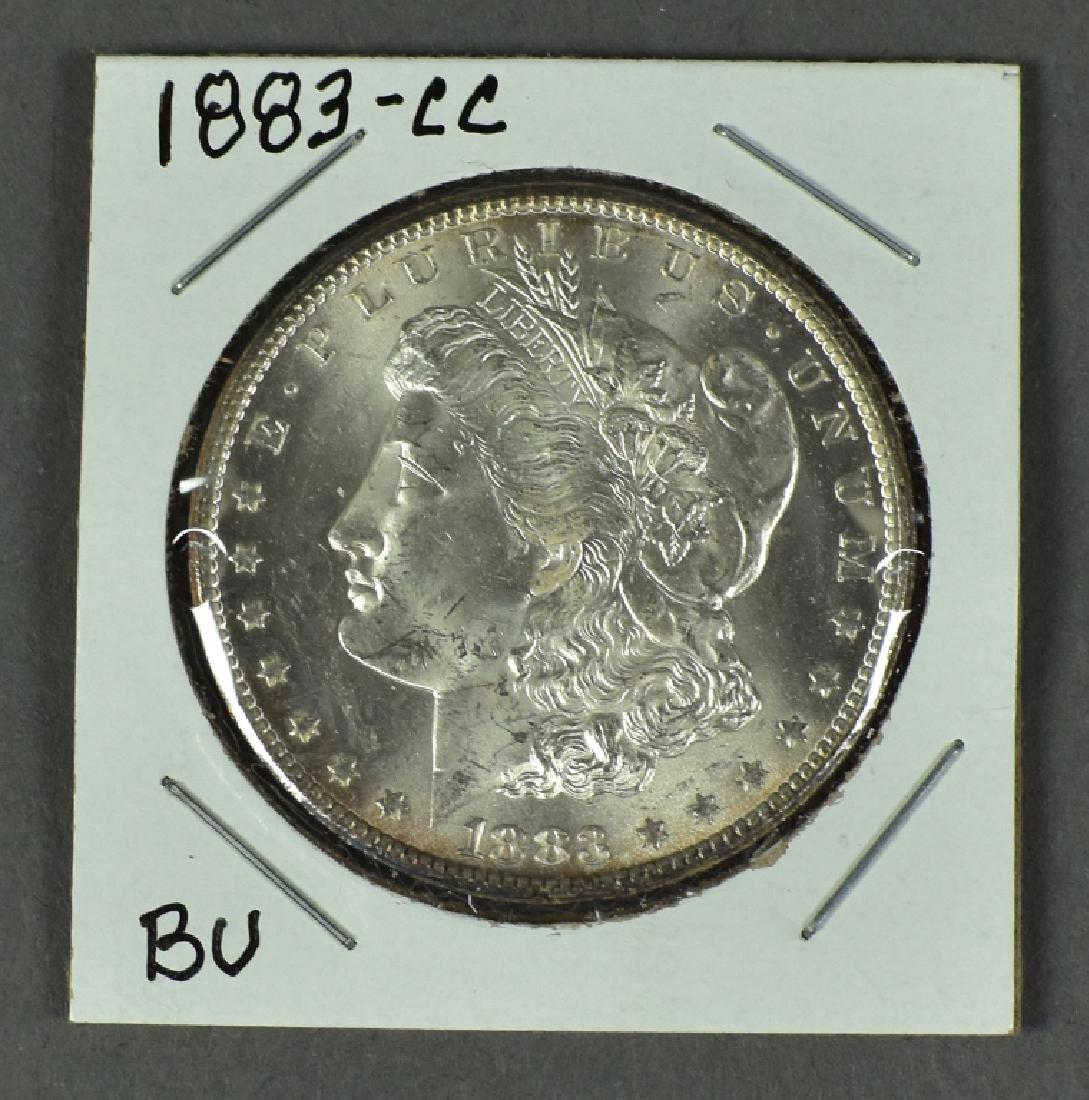 1883-CC Morgan Dollar Nice BU+ grade. (1 of 2)