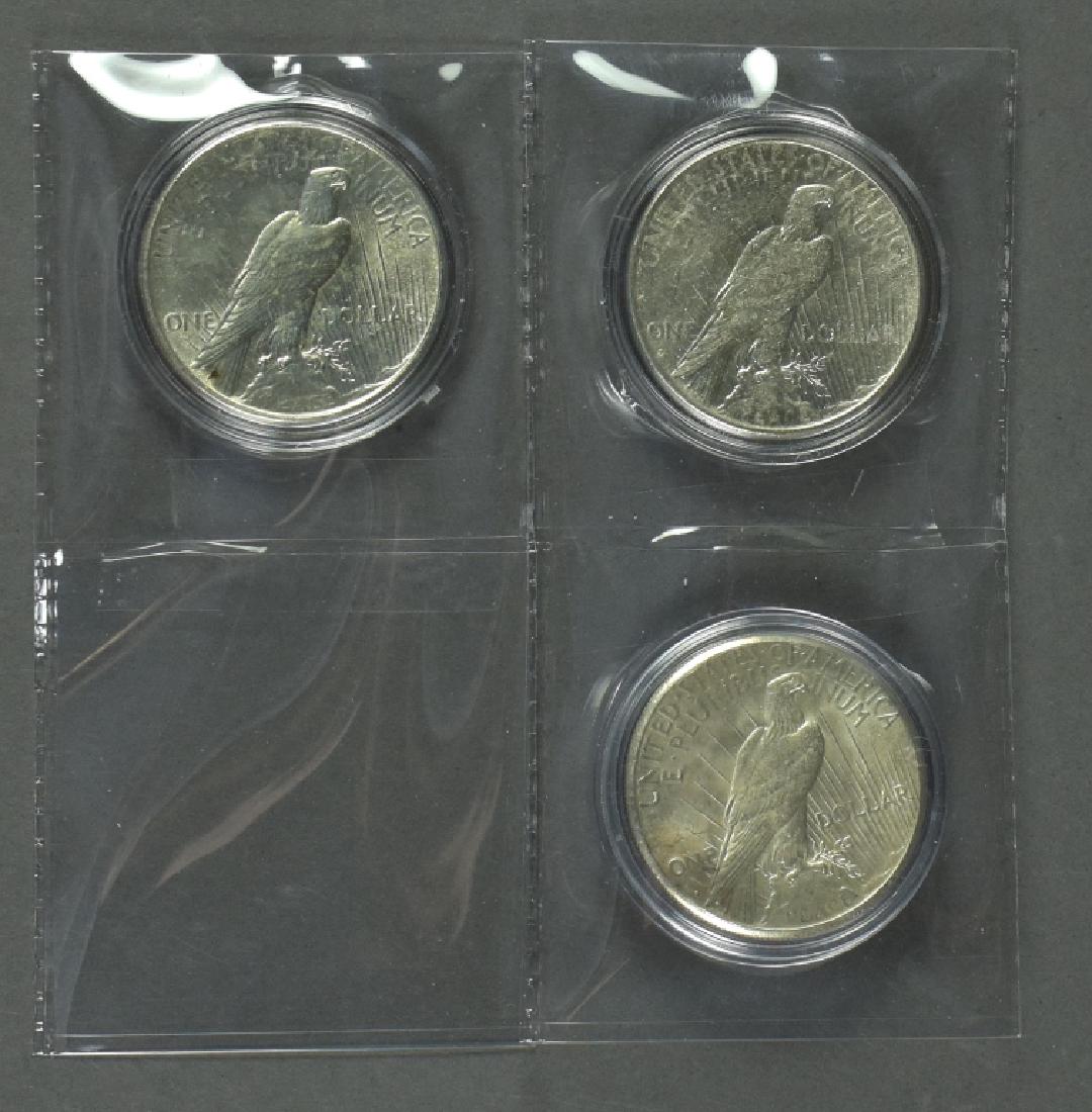 Three Better Date Peace Dollars Dates are 1922-S (1 of 2)