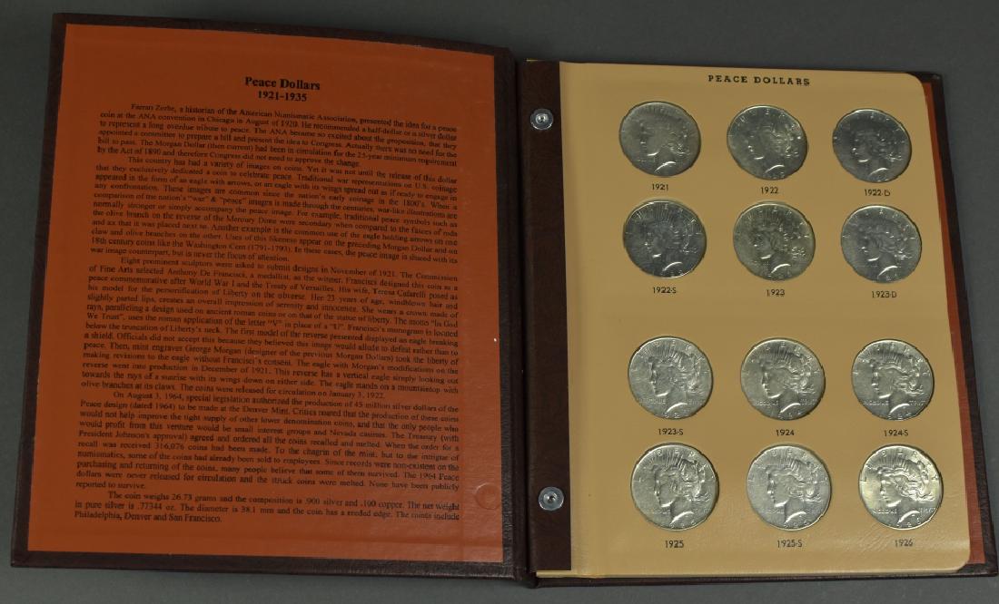 Complete Set (24 coins) of Peace Dollars In circulated (1 of 4)