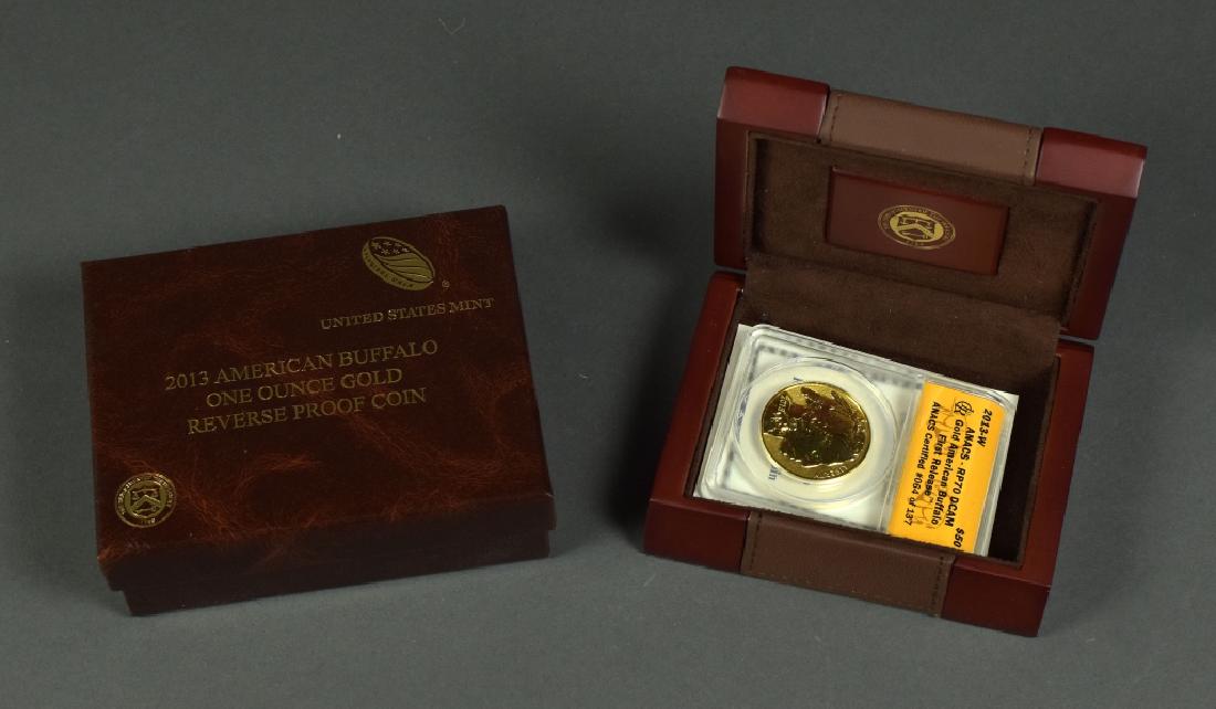 2013 American Buffalo Gold Coin 10 oz.  Reverse proof (1 of 3)