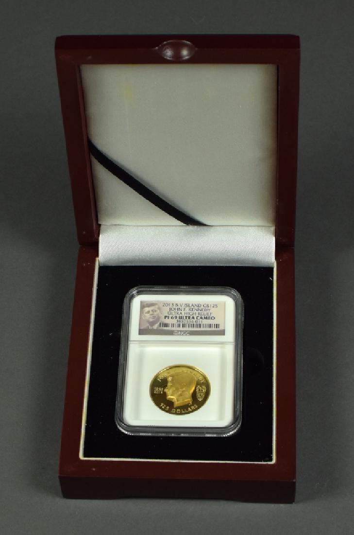 2013 Virgin Islands Gold $125 Coin Commemorative of (1 of 3)
