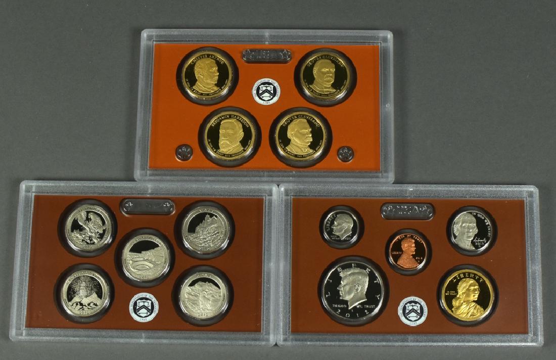 2012 Clad Proof Set 14 coins total.  Comes in mint (1 of 4)