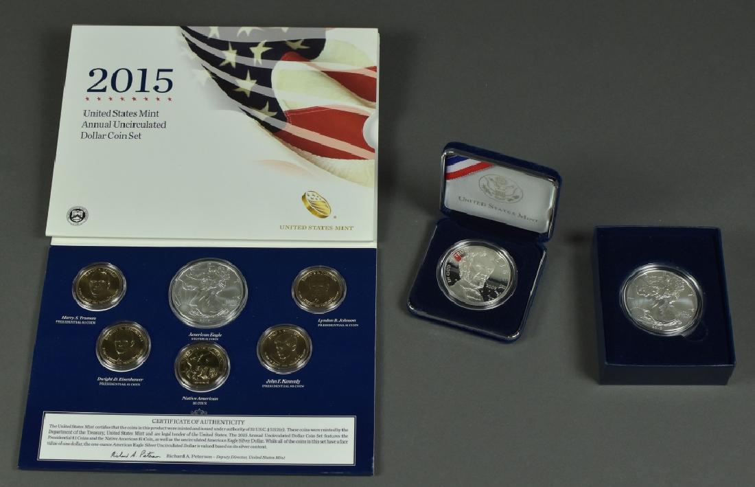 2015 Annual Uncirculated Dollar Set Comes in mint (1 of 4)