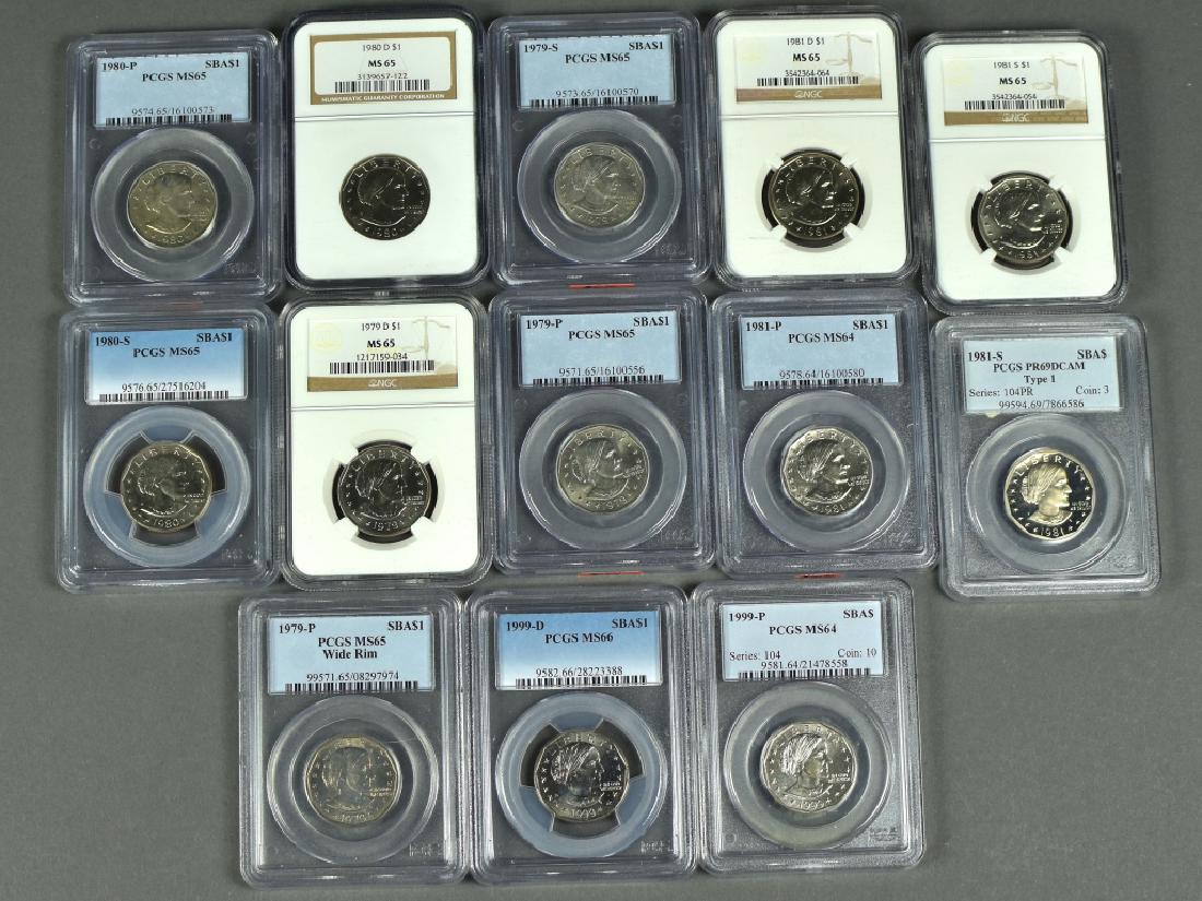 Set of Susan B. Anthony Dollars 1979-1999. Includes (1 of 5)