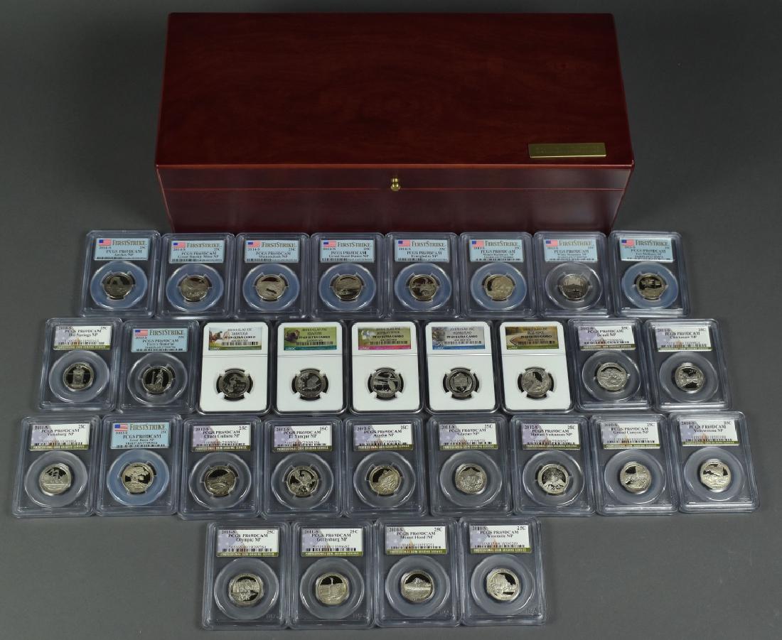 30 Different National Parks Proof Clad Quarters All (1 of 8)