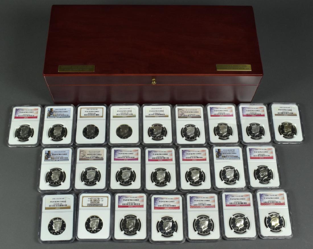 1992S to 2014S Silver Kennedy Half Dollar Proofs All (1 of 6)
