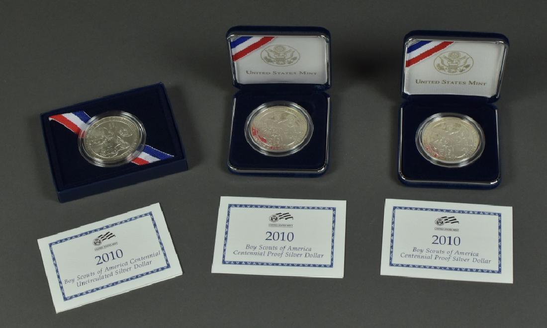 2 2010 Proof and a 2010 Unc. Boy Scouts Centennial (1 of 4)