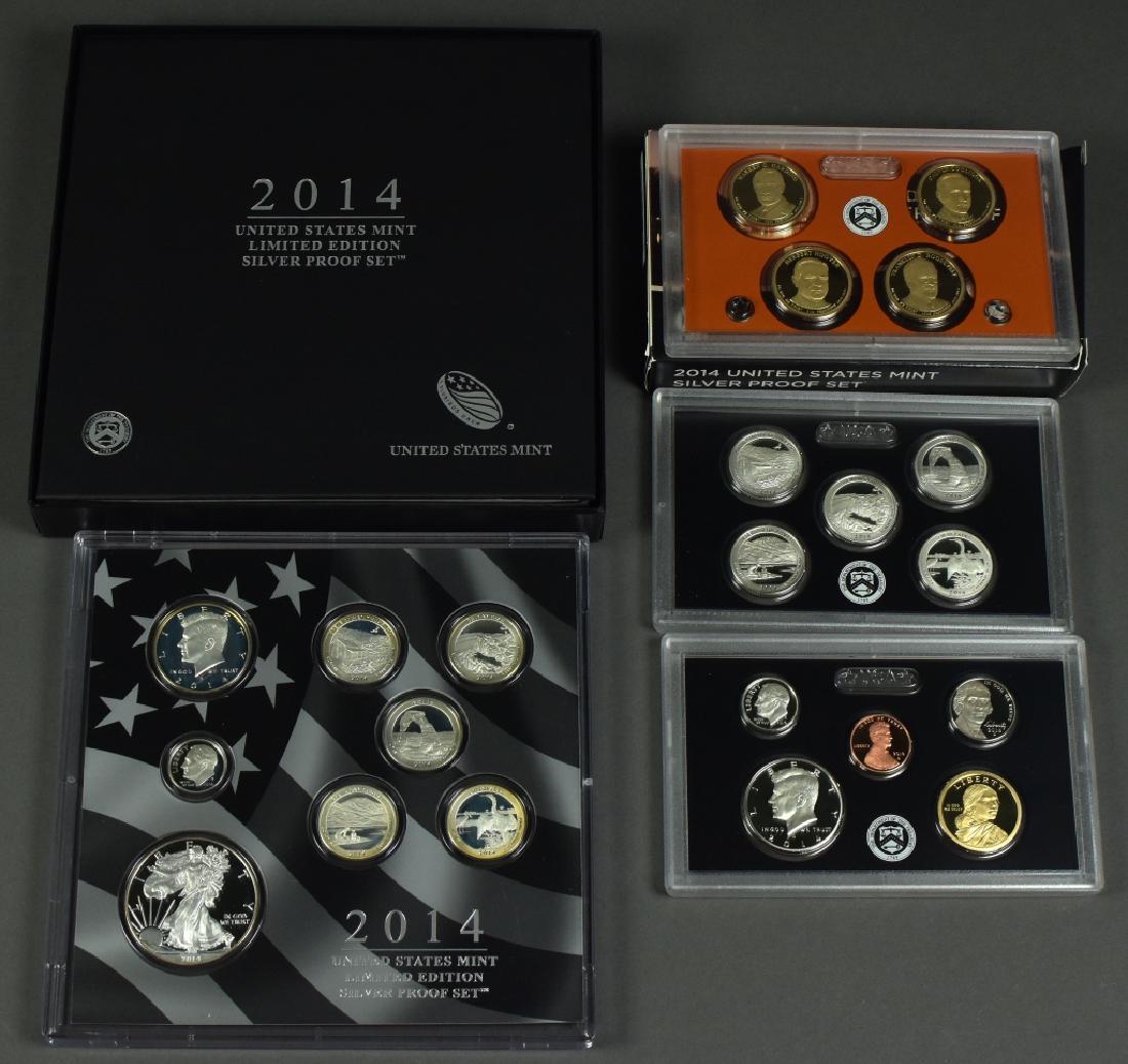 2014 Limited Edition Silver Proof Set With Proof Silver (1 of 5)