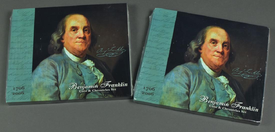 2 2006 Benjamin Franklin Coin and Chronicles Set (1 of 2)