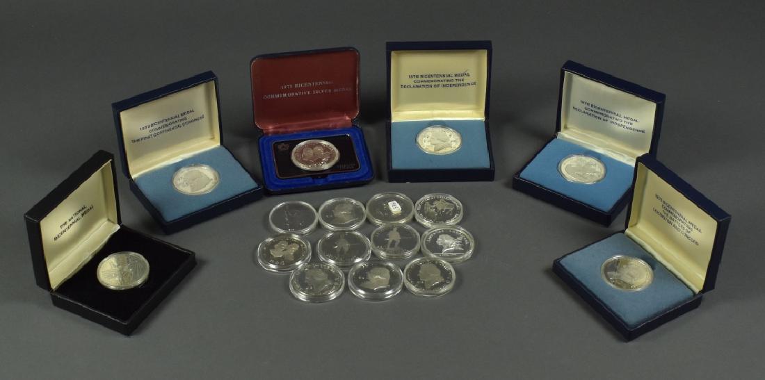 17 Bicentennial Committee Sterling Medals 6 are in (1 of 6)