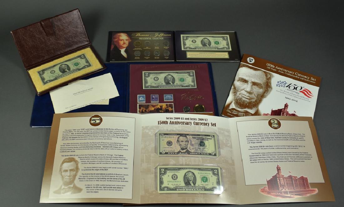 150th Anniversary Currency Set W Series 2009 $2 and $5 (1 of 5)