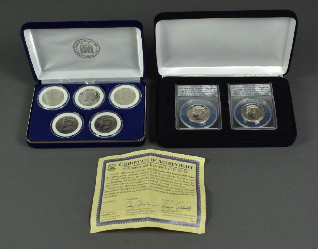 Kennedy 2014 P & D 50th Anniversary CLAD high relief (1 of 4)