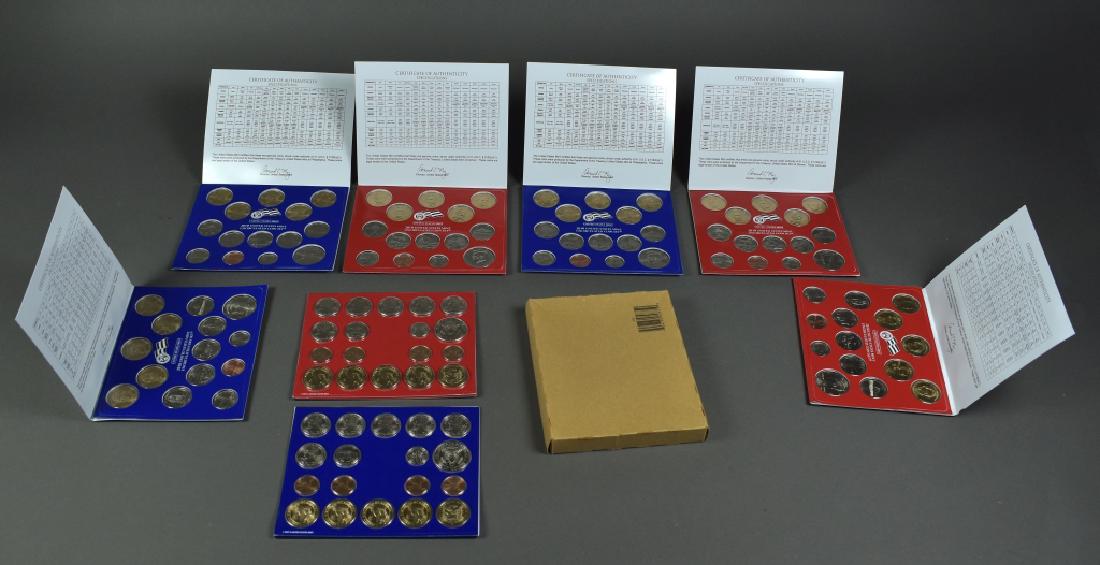 Three 2010 Mint Sets Plus two 2009 mint sets in mint (1 of 6)