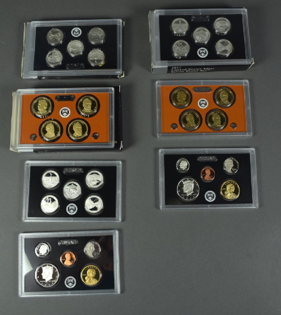 Two 2011 Silver Proof Sets Plus 2011 America the (1 of 5)