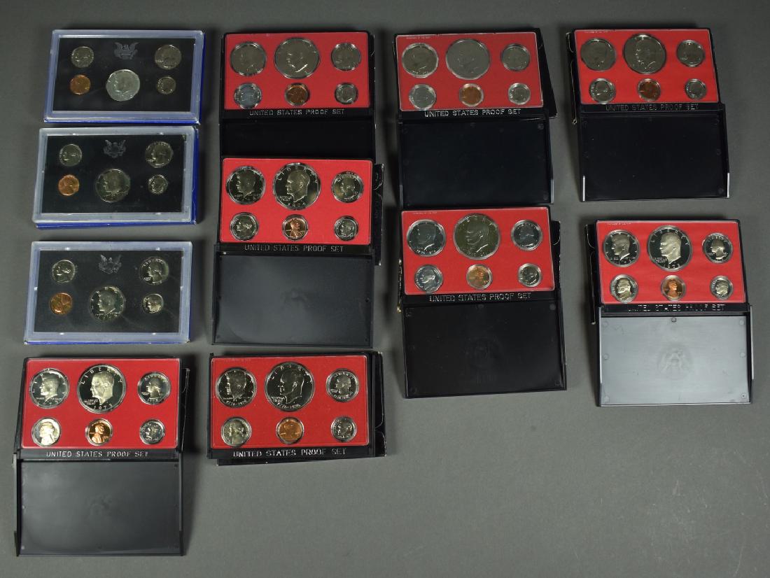 Eleven Proof Sets Dates are 1970, 1971, 1972, 1973 ( 2 (1 of 6)