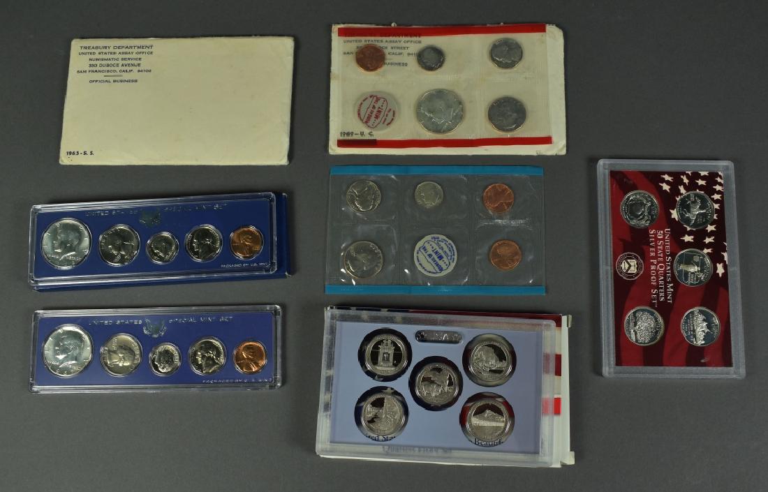 1965-1967 Special Mint Sets Also 1969 uncirculated set (1 of 4)