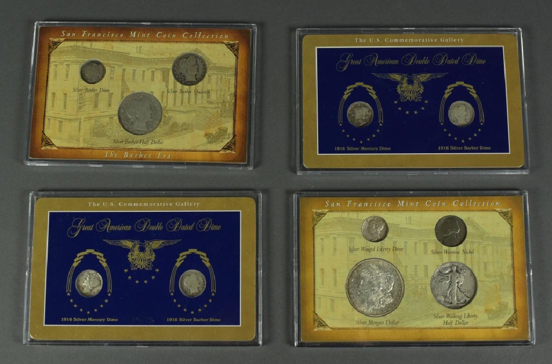 Silver Type Coin Lot Consists of 3 Barber dimes; 3 (1 of 3)