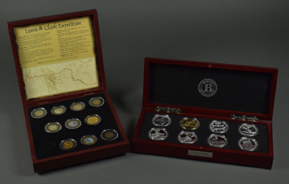 Set of 8 Crowns ( Proof ) Silver Proof Tristan Da Cunha (1 of 5)