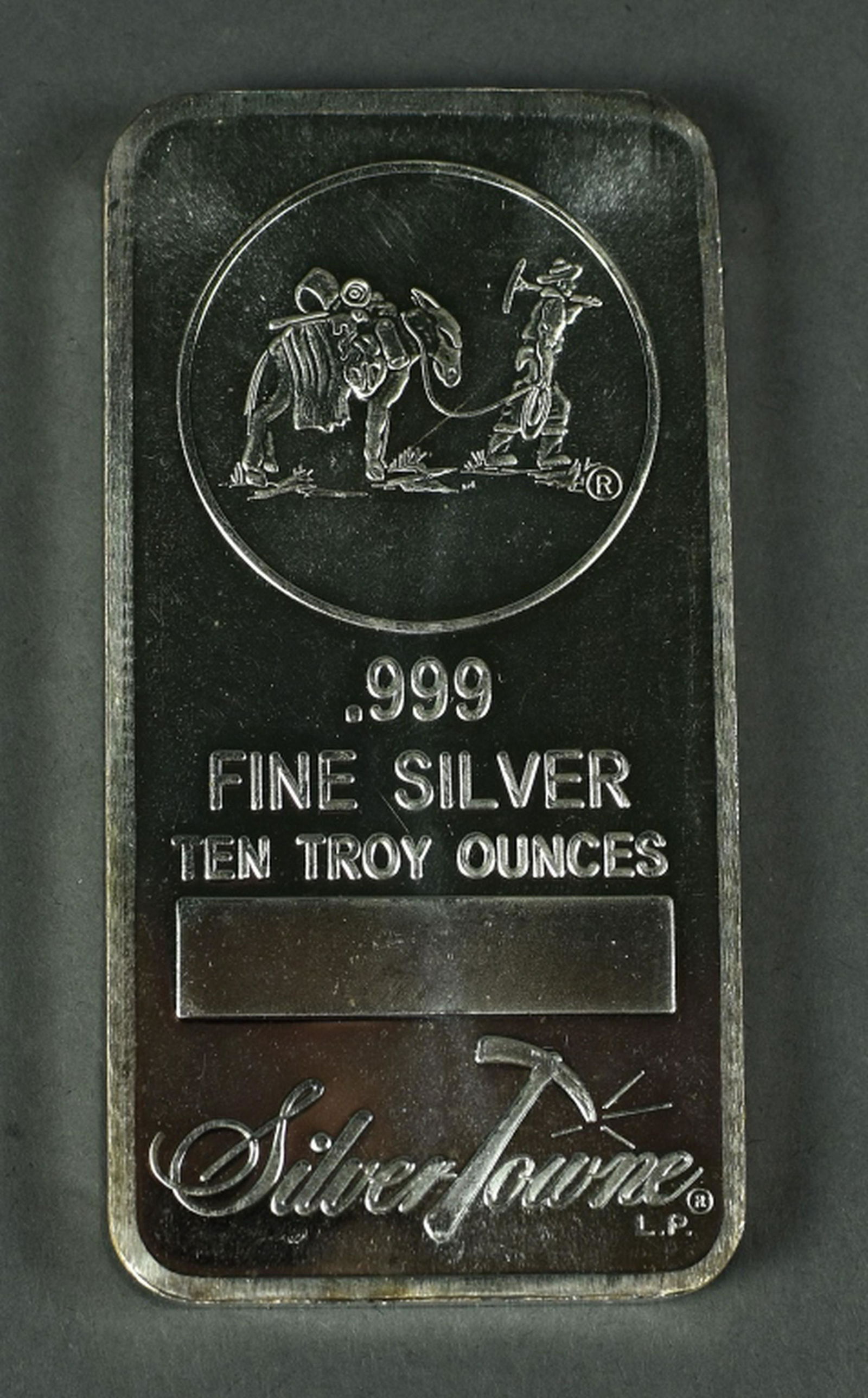 10 Troy Oz. Silver Bar (1 of 2)