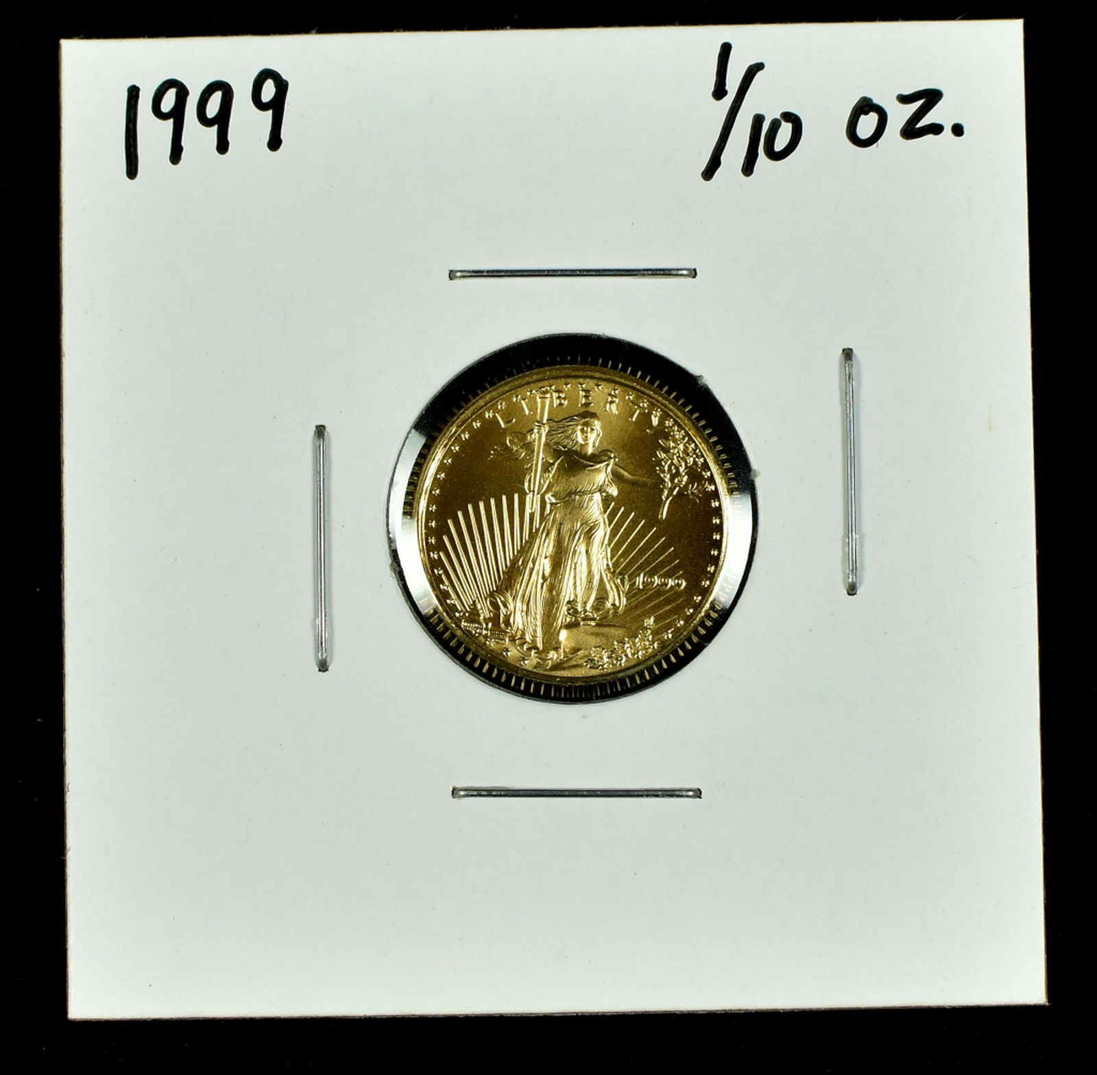 1/10 oz. Gold American Eagle Coin (1 of 2)