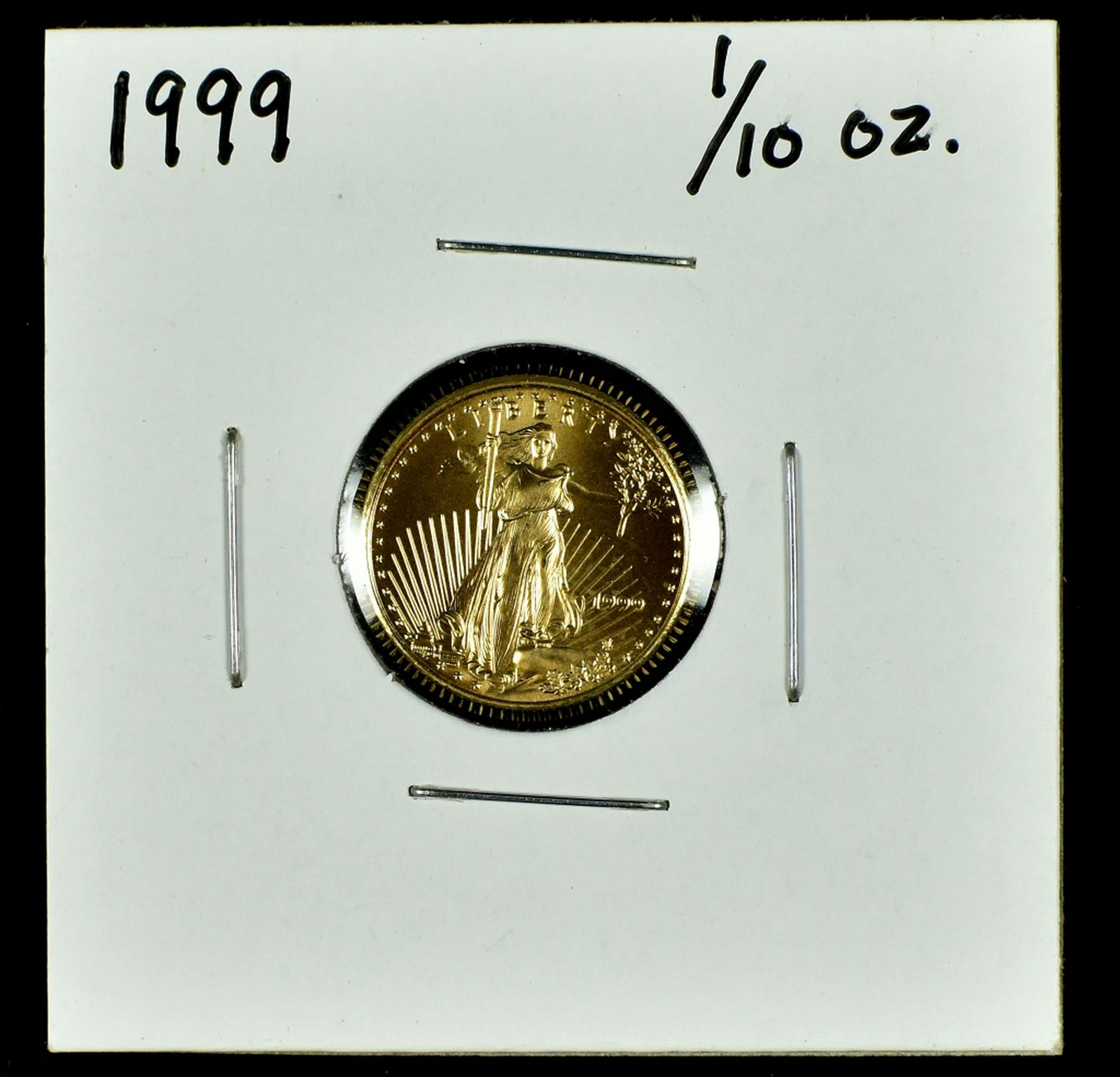 1/10 oz. Gold American Eagle Coin (1 of 2)