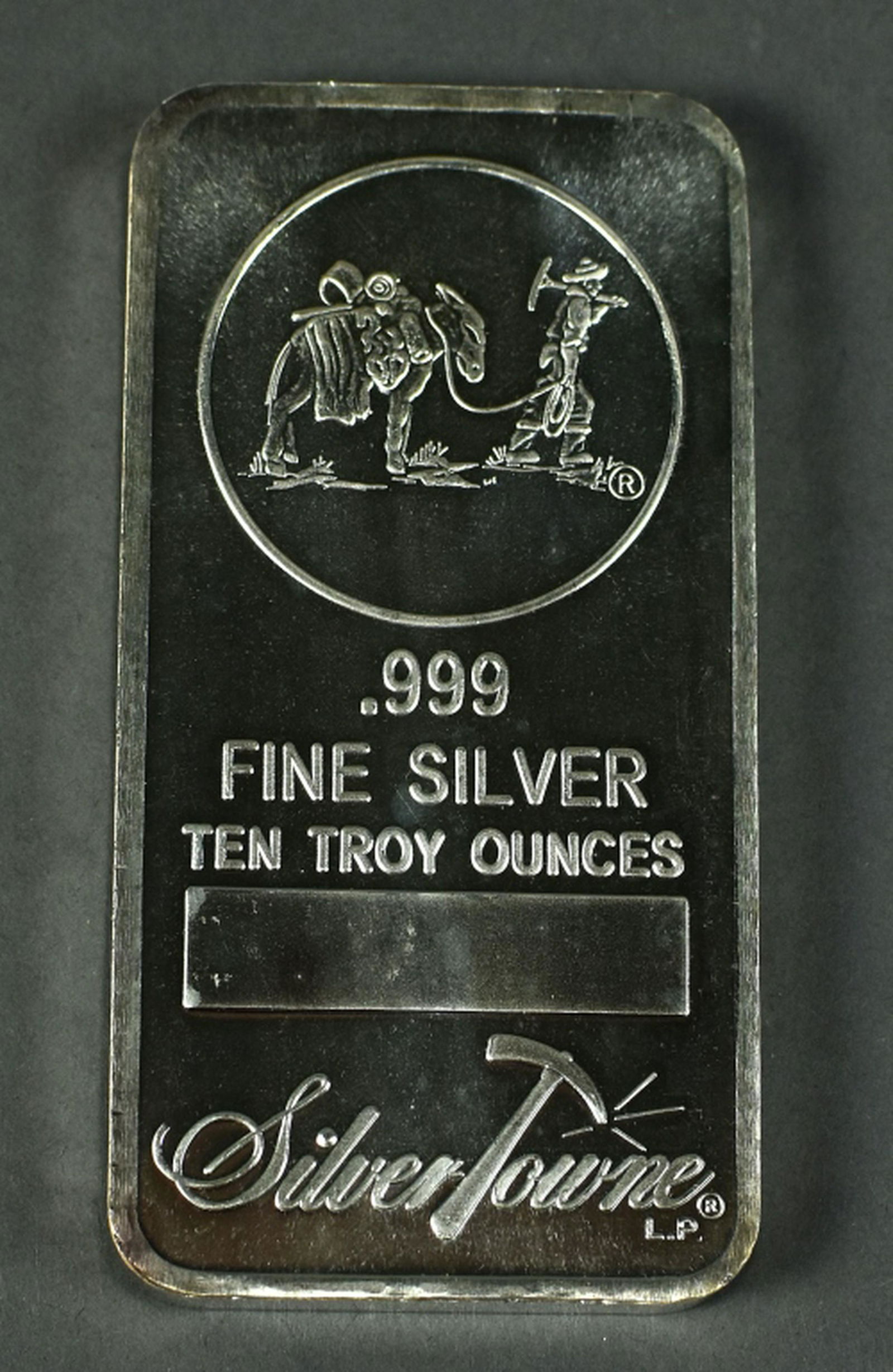 10 Troy Oz. Silver Bar (1 of 2)