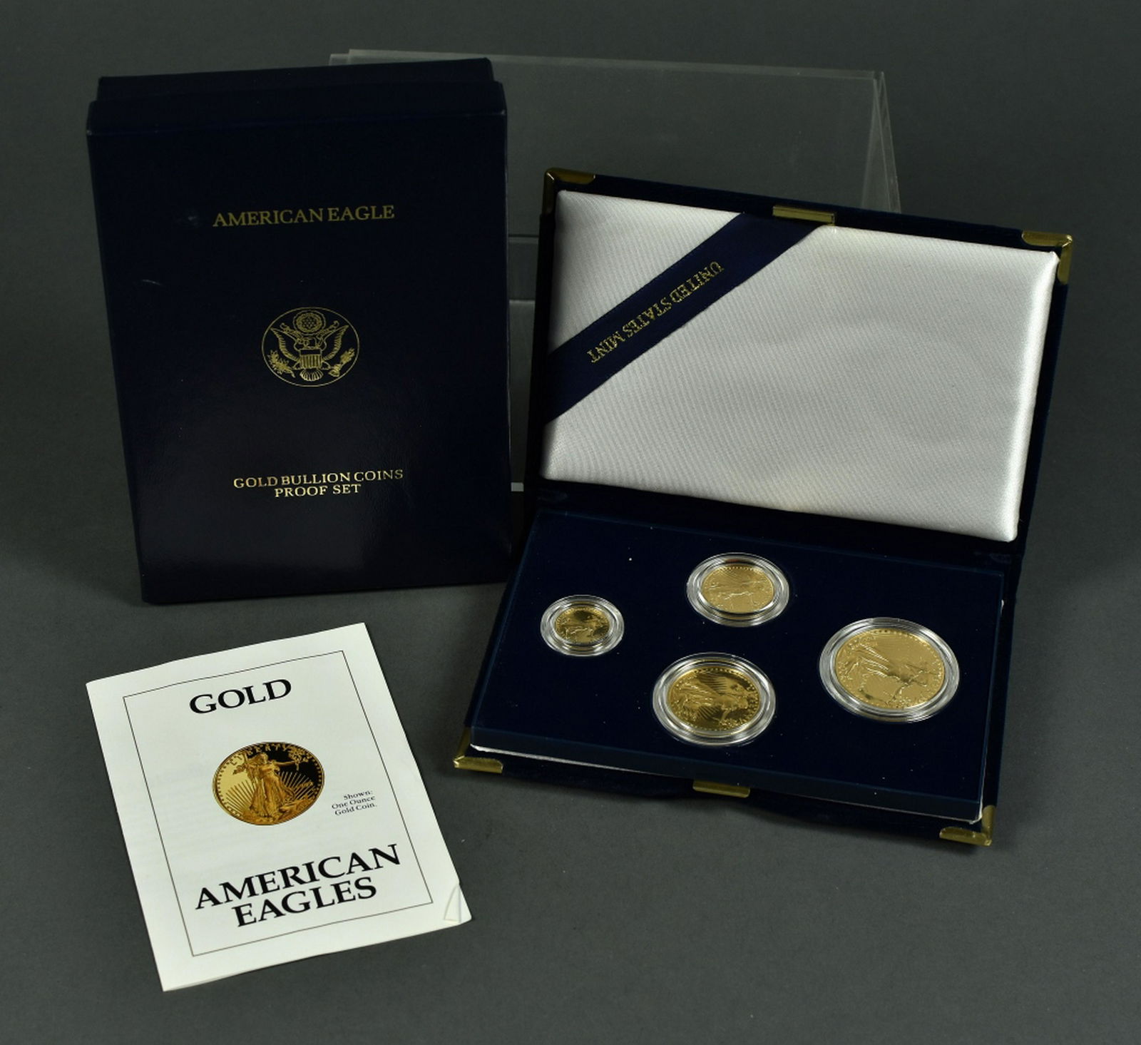 1992 Four-Coin Proof Gold American Eagle Set (1 of 3)