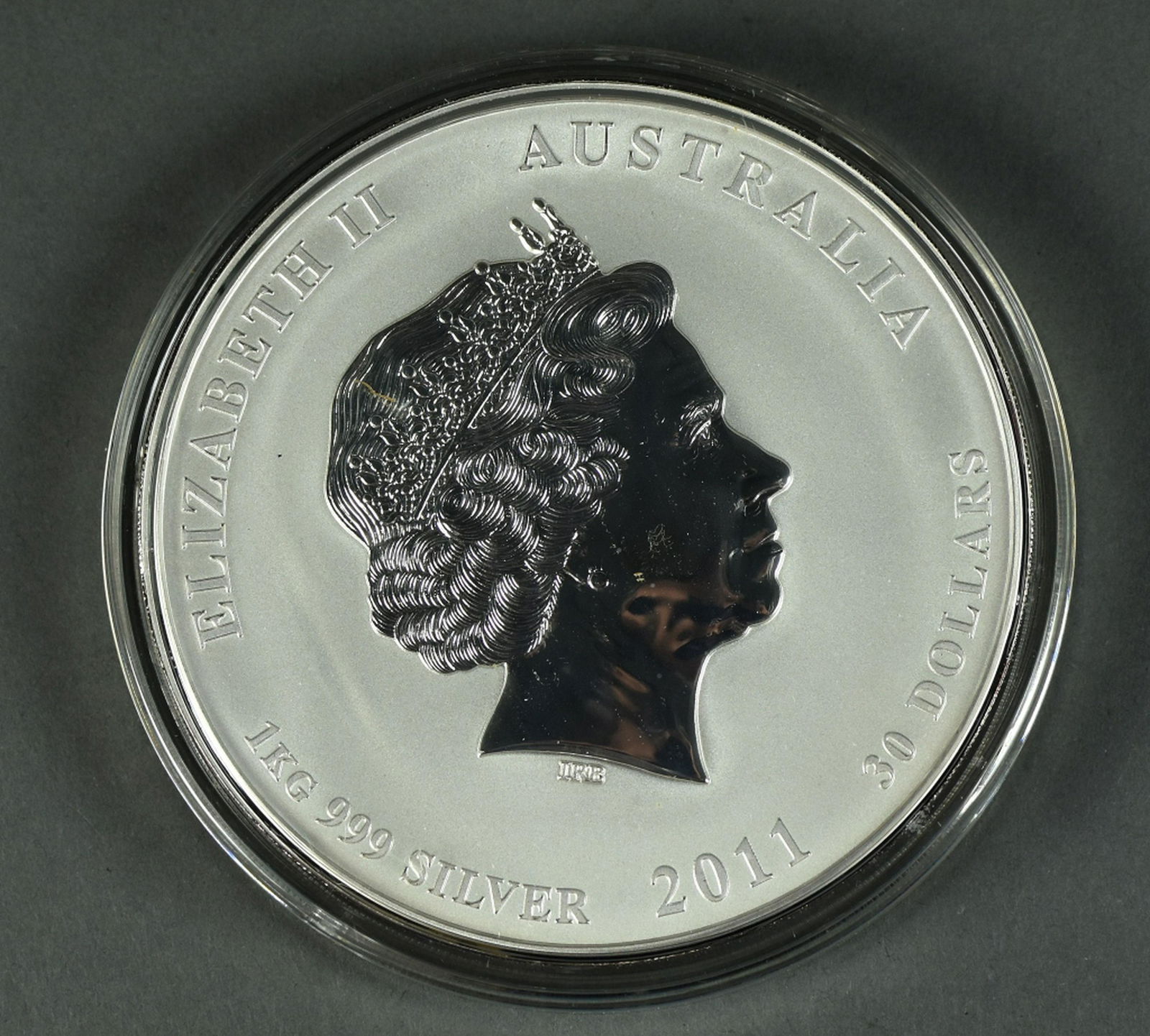 2011 "Year of the Rabbit" One Kg. Silver Coin (1 of 2)