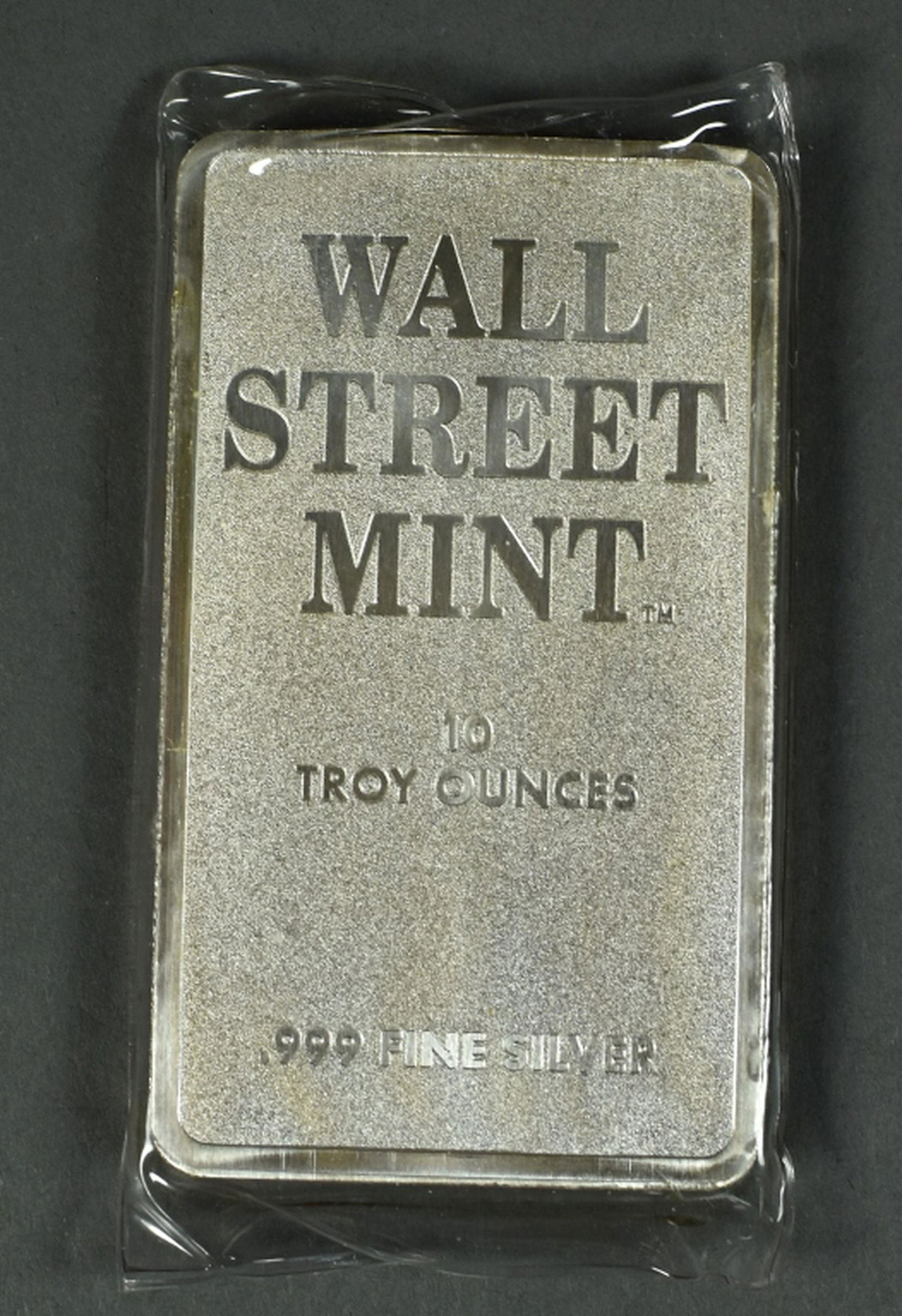 10 Troy Oz. Silver Bar (1 of 2)