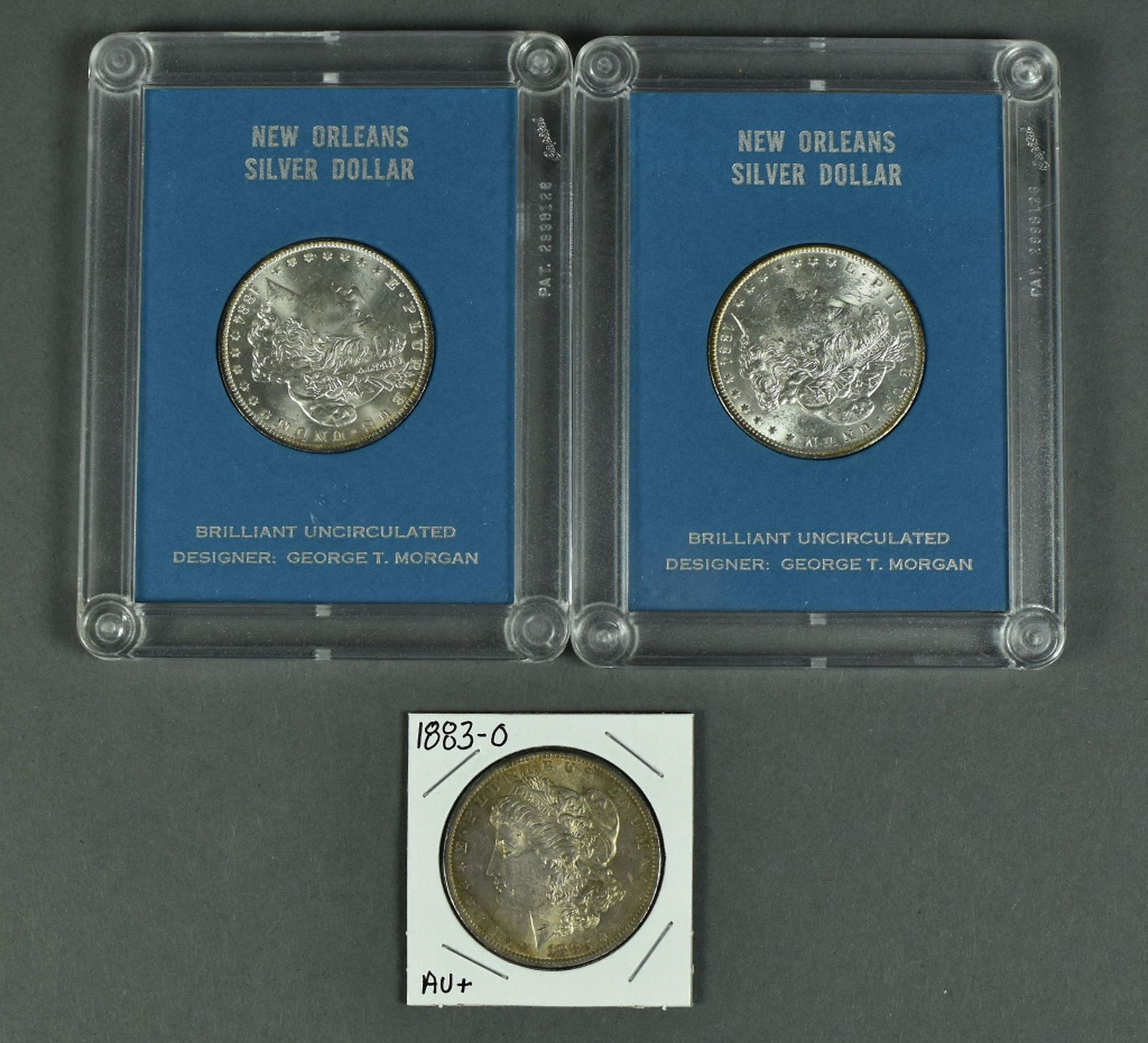 Two BU Morgan Dollars (1 of 2)