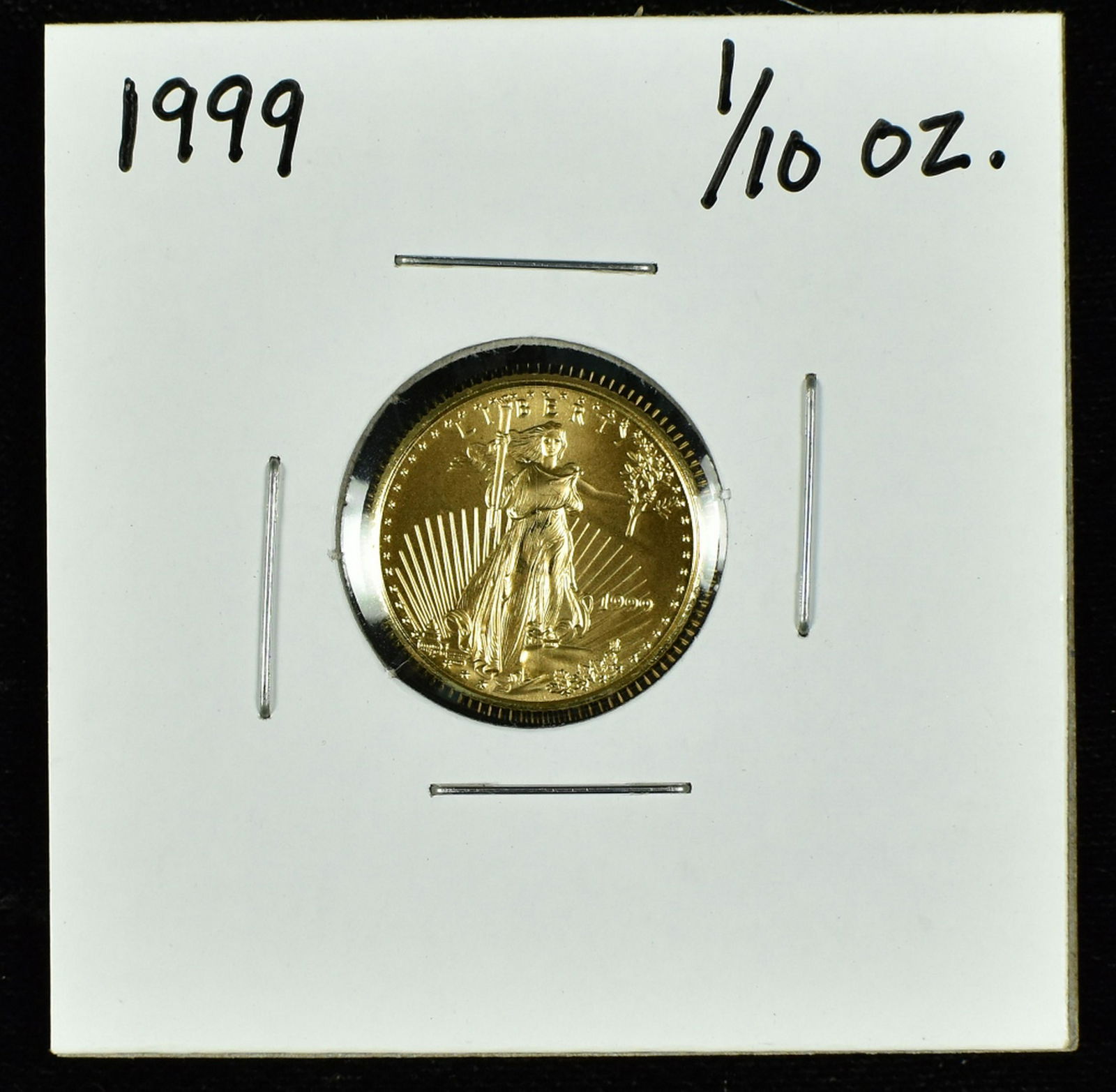 1/10 oz. Gold American Eagle Coin (1 of 2)