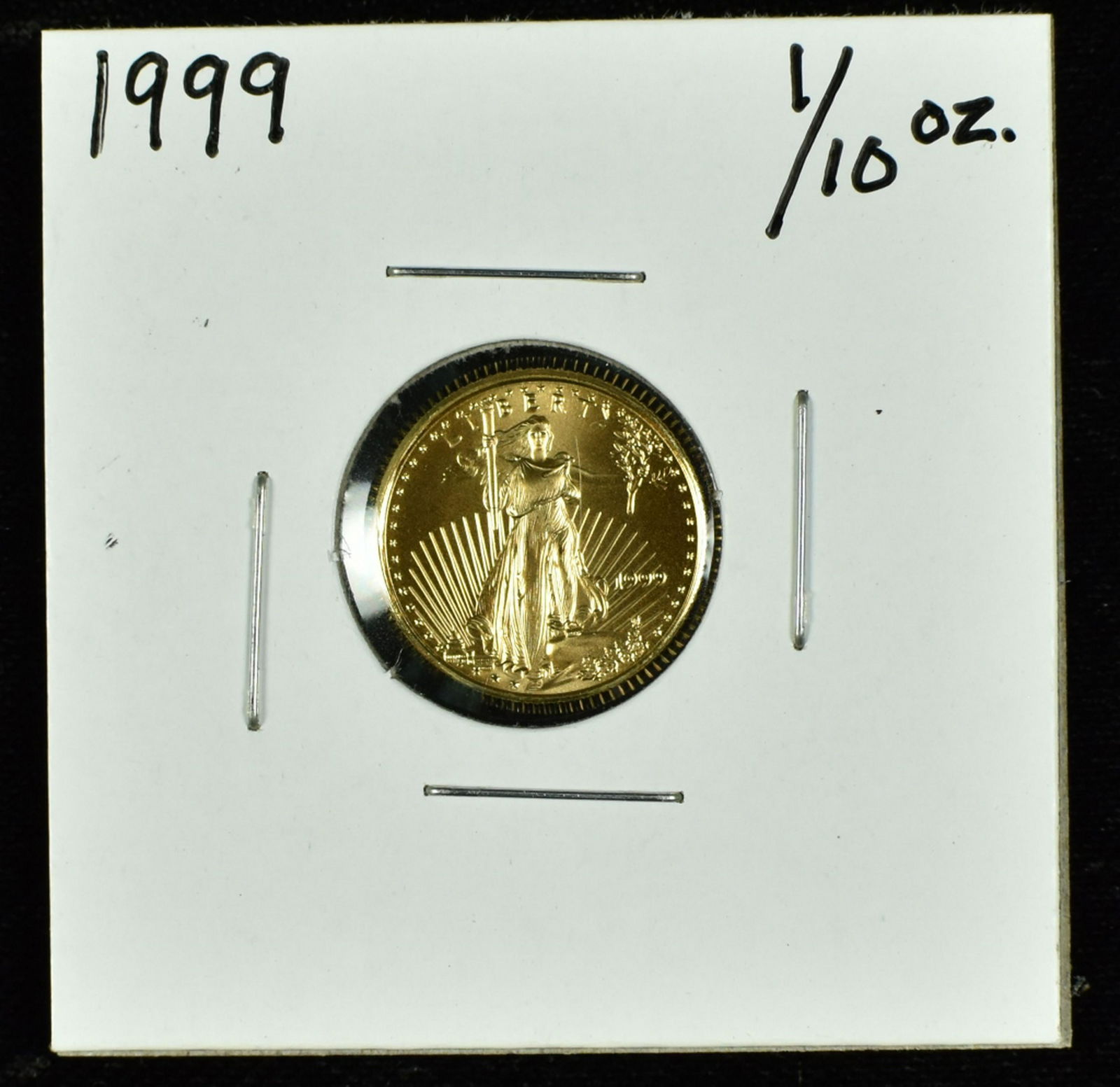 1/10 oz. Gold American Eagle Coin (1 of 2)